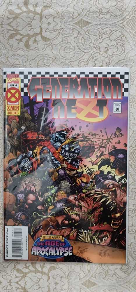 Generation Next - Marvel Comics (4 - 06/1995) comic book collectible [Barcode 759606042050] - Main Image 2