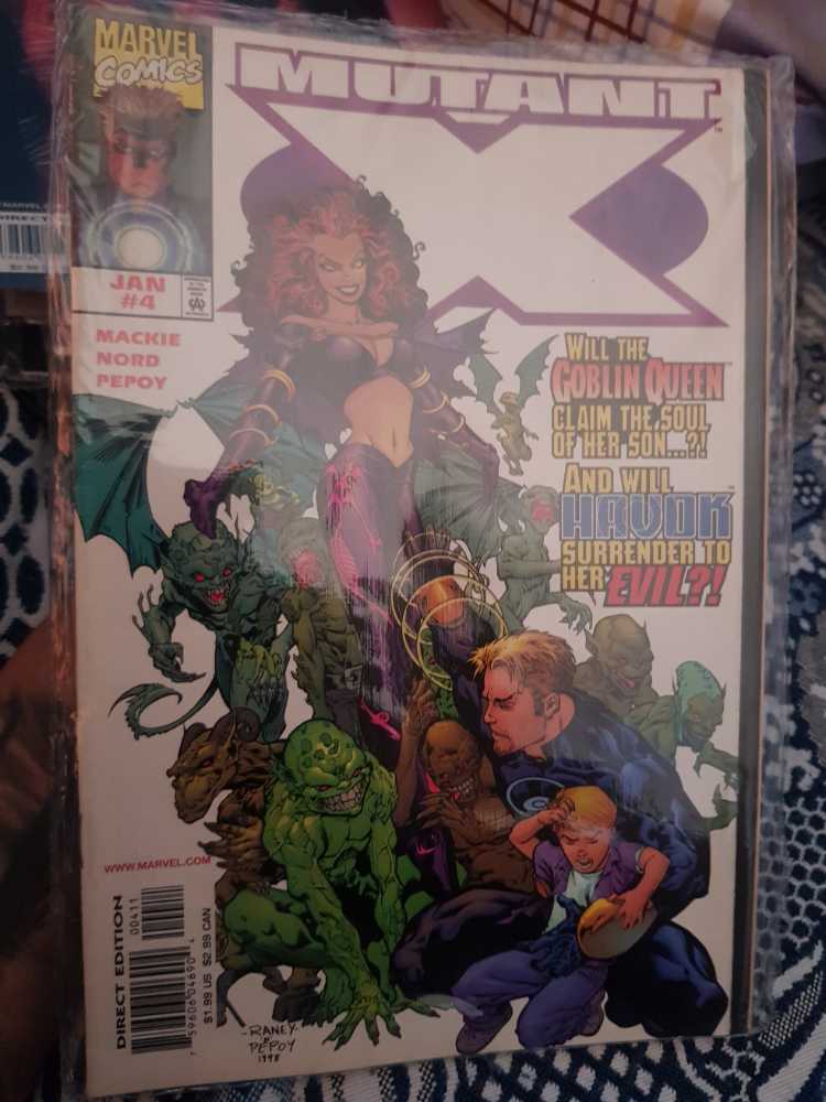 Mutant X - Marvel (4 - Jan 1999) comic book collectible [Barcode 75960604690400411] - Main Image 3