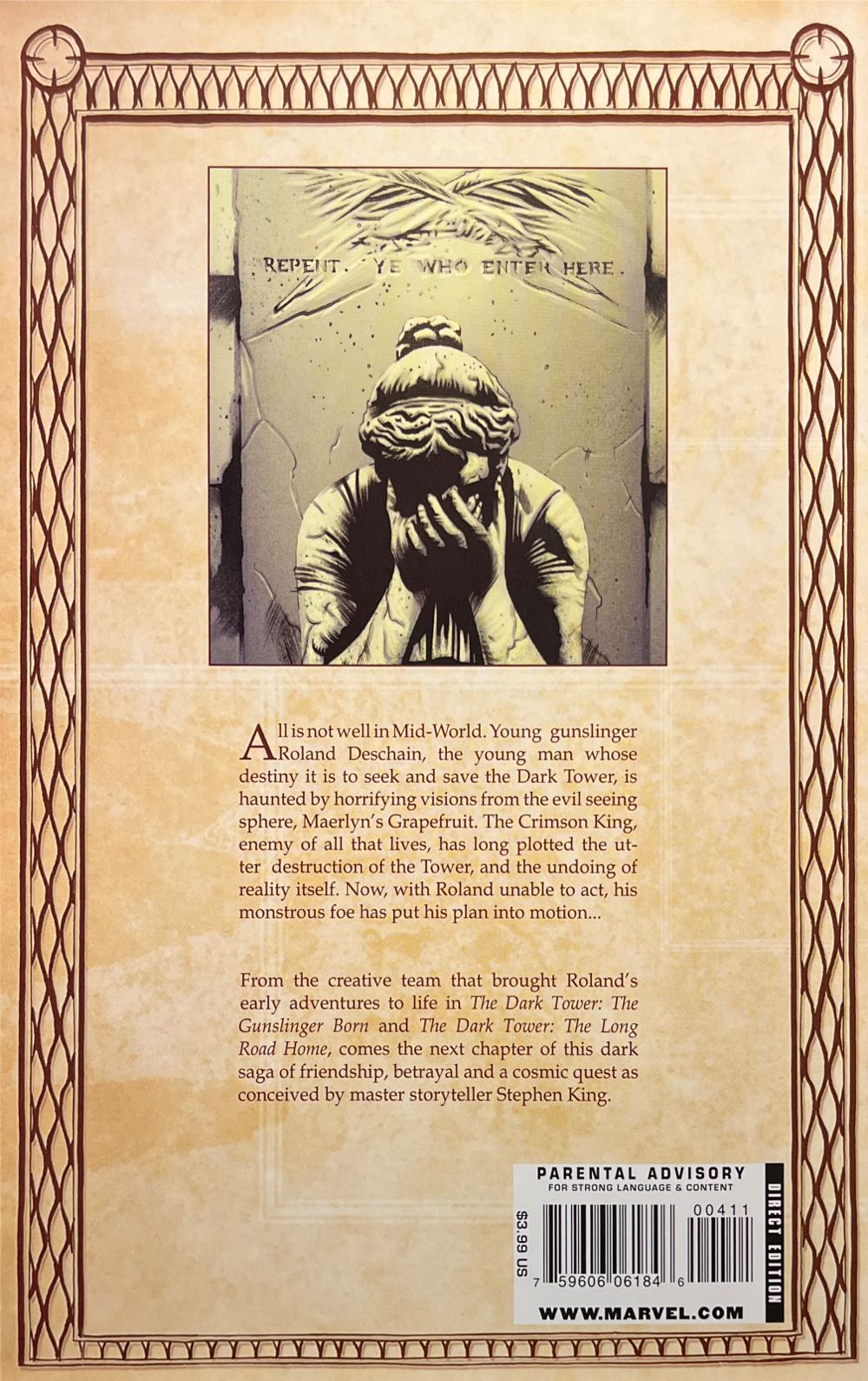 The Dark Tower: Treachery - Marvel Comics (4 - Feb 2009) comic book collectible [Barcode 75960606184600411] - Main Image 2