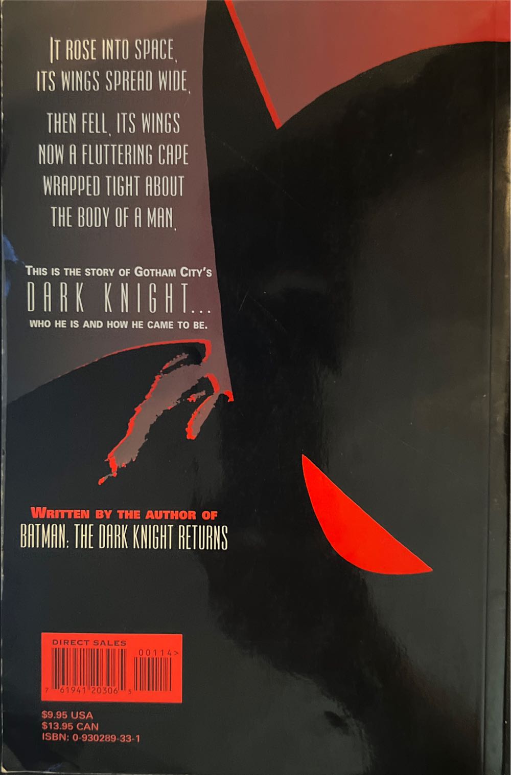 Batman: Year One - DC Comics comic book collectible [Barcode 76194120306500114] - Main Image 2