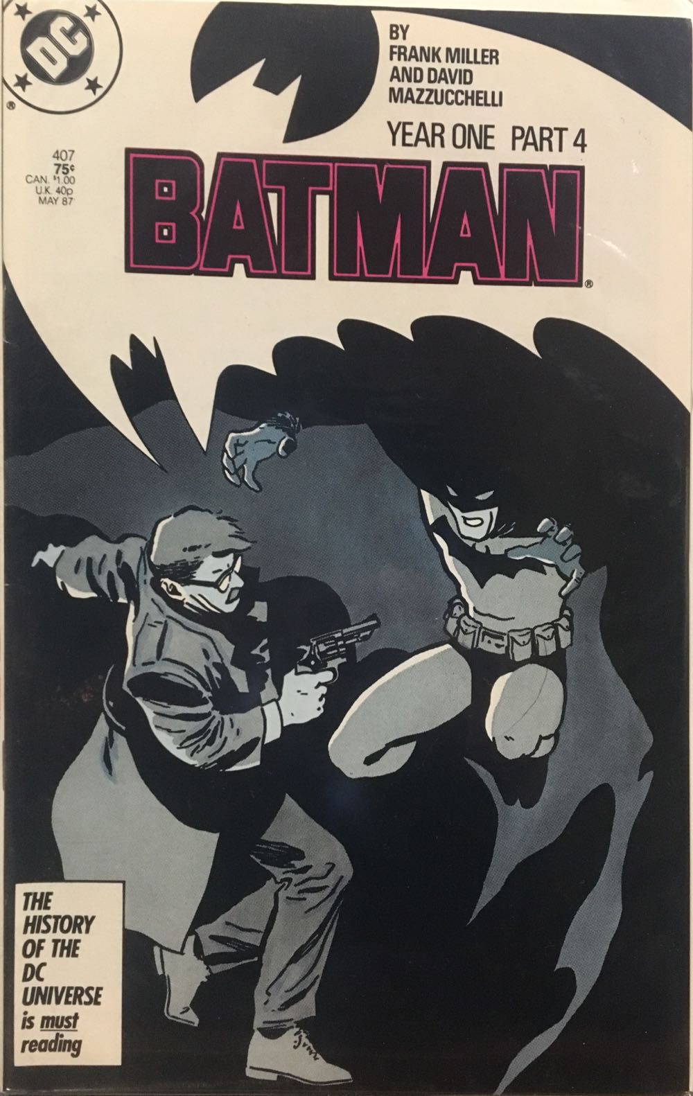 Batman Year One - DC (407 - 05/1987) comic book collectible - Main Image 2