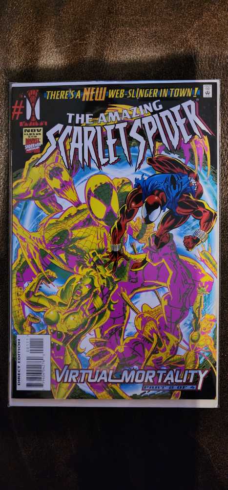 Amazing Scarlet Spider, The - Marvel comics (1 - Nov 1995) comic book collectible [Barcode 759606042760] - Main Image 2
