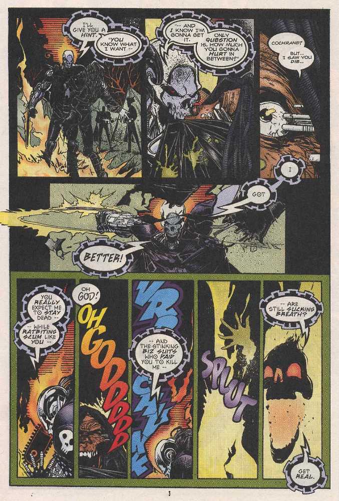 Ghost Rider 2099 - Marvel Comic (2 - Jun 1994) comic book collectible [Barcode 759606011575] - Main Image 4