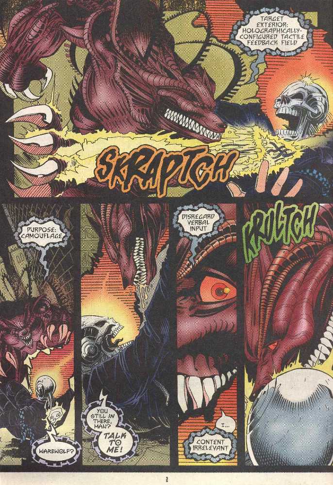 Ghost Rider 2099 - Marvel Comics (4 - Aug 1994) comic book collectible [Barcode 759606011575] - Main Image 3
