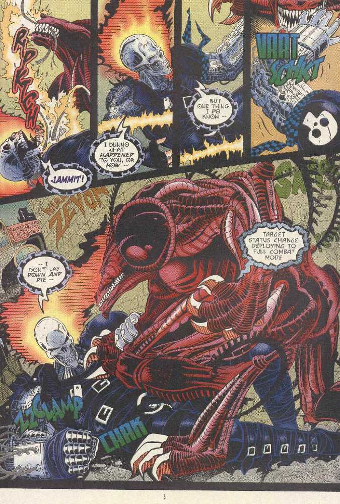 Ghost Rider 2099 - Marvel Comics (4 - Aug 1994) comic book collectible [Barcode 759606011575] - Main Image 4