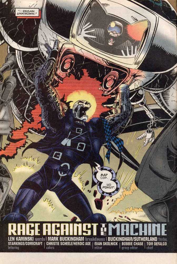 Ghost Rider 2099 (Vol 1 | 1994) - Marvel Comic (5 - Sep 1994) comic book collectible [Barcode 759606011575] - Main Image 3