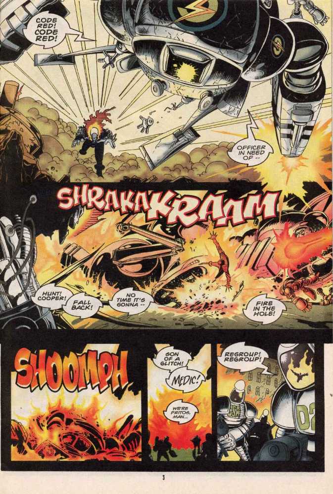 Ghost Rider 2099 (Vol 1 | 1994) - Marvel Comic (5 - Sep 1994) comic book collectible [Barcode 759606011575] - Main Image 4