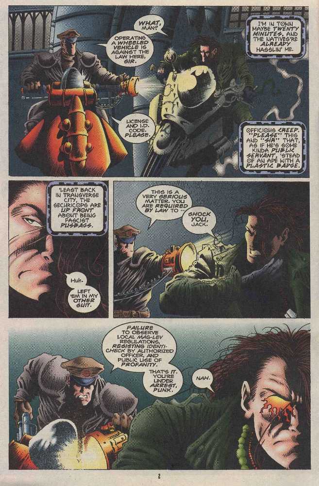 Ghost Rider 2099 - Marvel Comic (7 - Nov 1994) comic book collectible [Barcode 759606011575] - Main Image 3