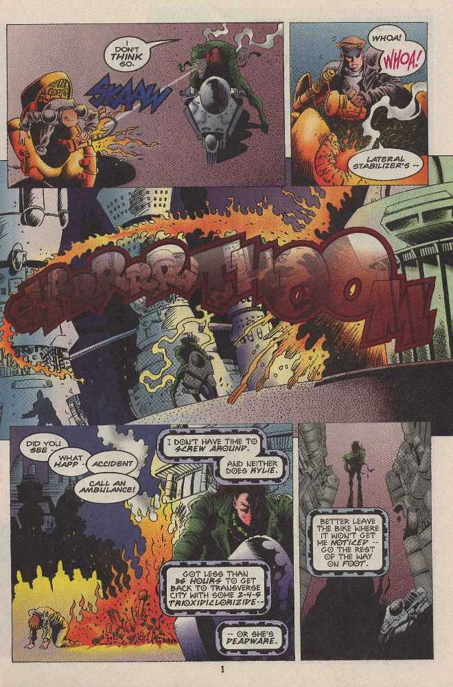 Ghost Rider 2099 - Marvel Comic (7 - Nov 1994) comic book collectible [Barcode 759606011575] - Main Image 4