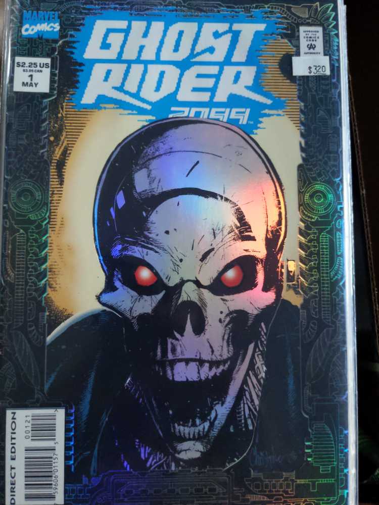 Ghost Rider 2099 - Marvel Comics (1 - May 1994) comic book collectible [Barcode 759606011575] - Main Image 2