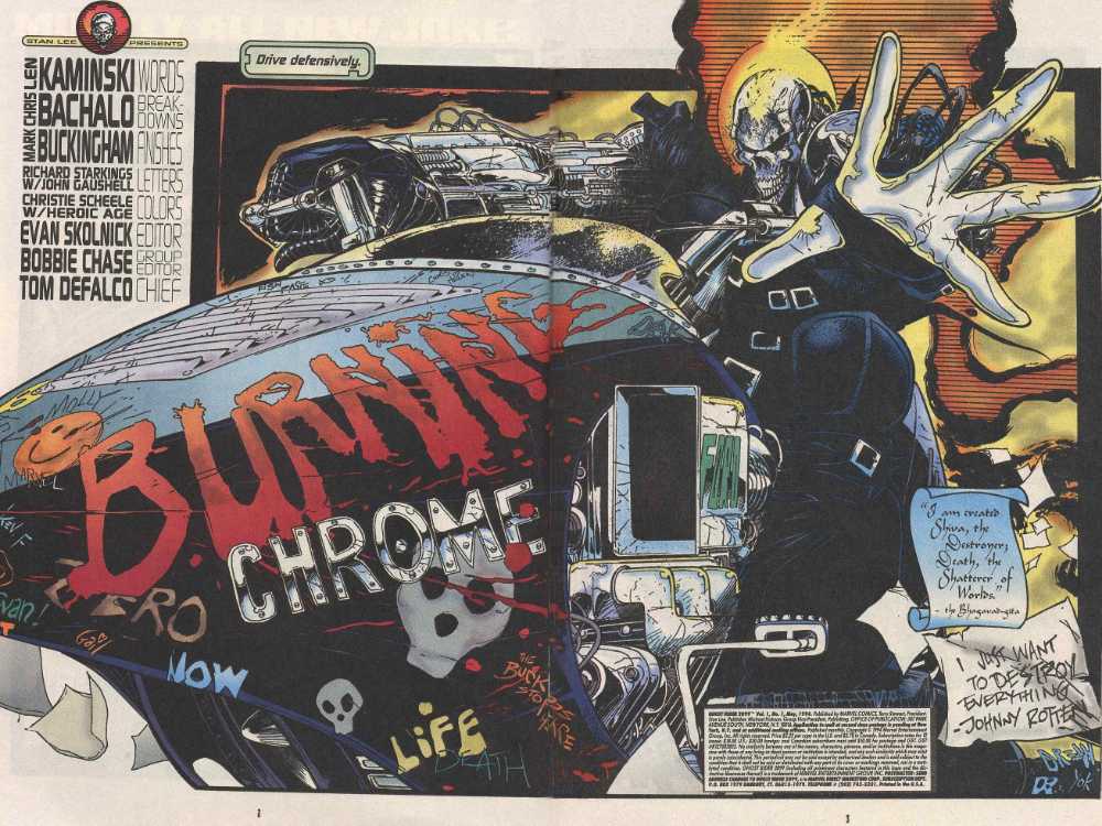 Ghost Rider 2099 - Marvel Comics (1 - May 1994) comic book collectible [Barcode 759606011575] - Main Image 3