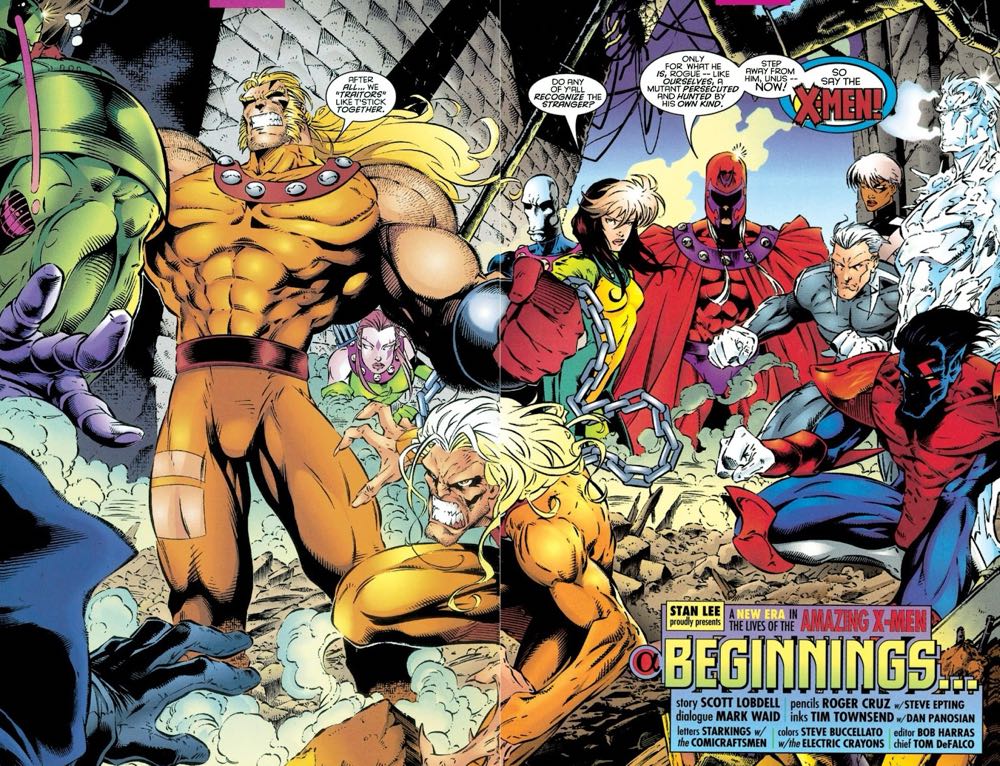 X-Men: Alpha - Marvel (1 - 02/1995) comic book collectible [Barcode 009281029762] - Main Image 3