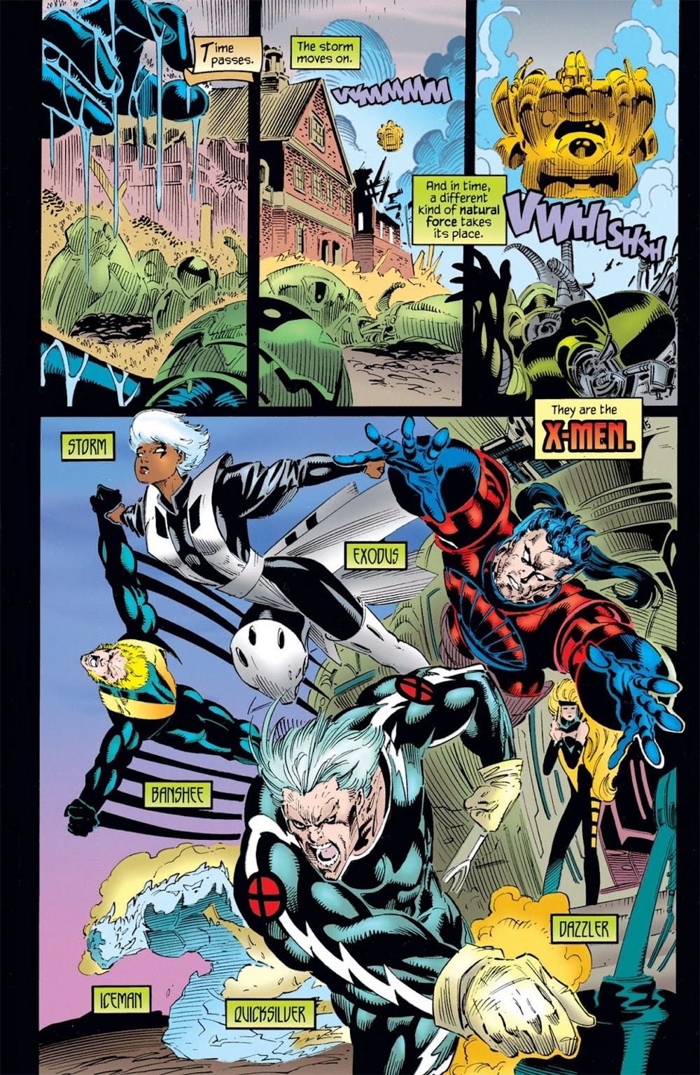 Amazing X-Men - Marvel Comics (3 - May 1995) comic book collectible [Barcode 759606041985] - Main Image 3