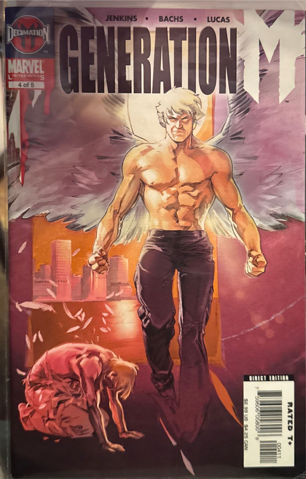 Generation M - Marvel Comics (4 - Apr 2006) comic book collectible [Barcode 75960605800600411] - Main Image 2