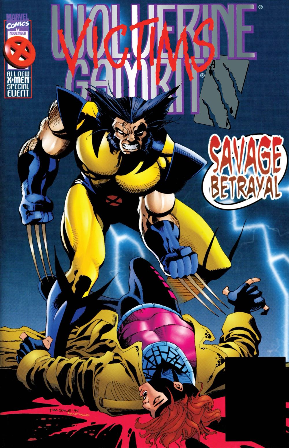 Wolverine/Gambit: Victims - Marvel (1-4 - Sep 1995) comic book collectible [Barcode 759606032921] - Main Image 3
