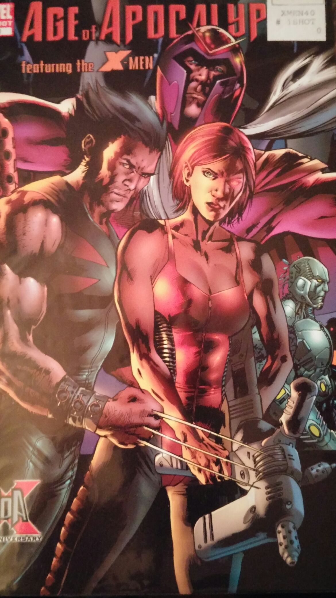 Age Of Apocalypse featuring X-men  (1) comic book collectible [Barcode 759606056118] - Main Image 1