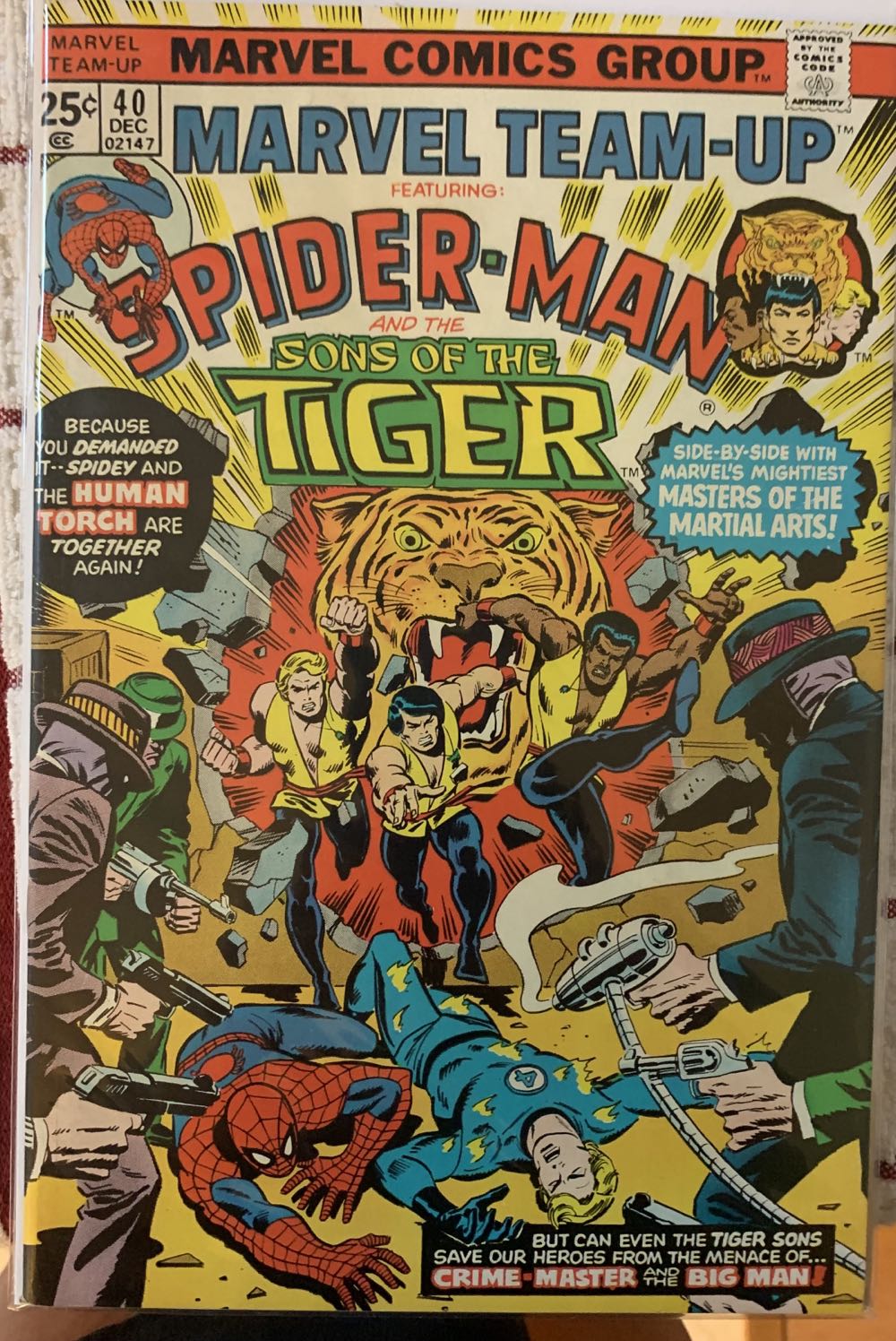 Marvel Team-Up - Marvel Comics (40 - Dec 1975) comic book collectible - Main Image 2