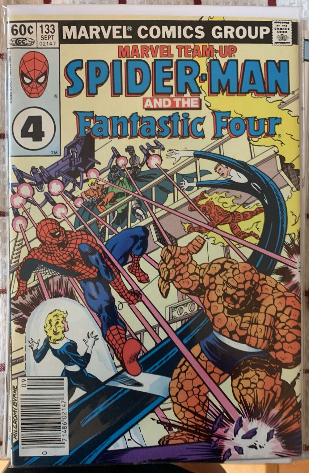 Marvel Team-Up - Marvel Comics Group (133 - Sep 1983) comic book collectible [Barcode 071486021476] - Main Image 2