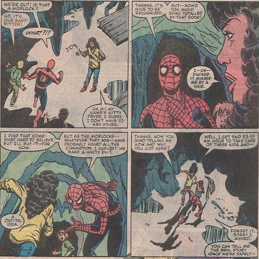Marvel Team-Up - Marvel (135 - Nov 1983) comic book collectible [Barcode 0741860214703] - Main Image 3