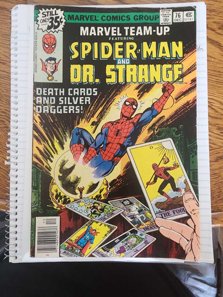 Marvel Team Up #76 - Marvel Comics (76 - Dec 1976) comic book collectible [Barcode 071486021476] - Main Image 3