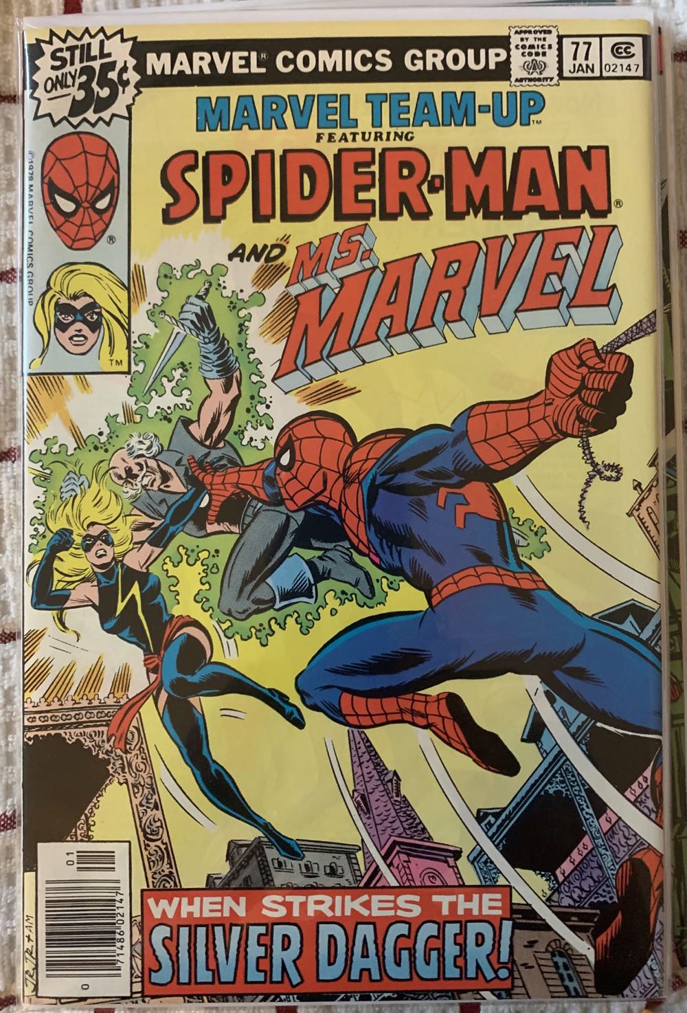 Spider-Man Marvel Team-Up V1 #77 - Marvel (77 - Jan 1977) comic book collectible [Barcode 071486021476] - Main Image 2