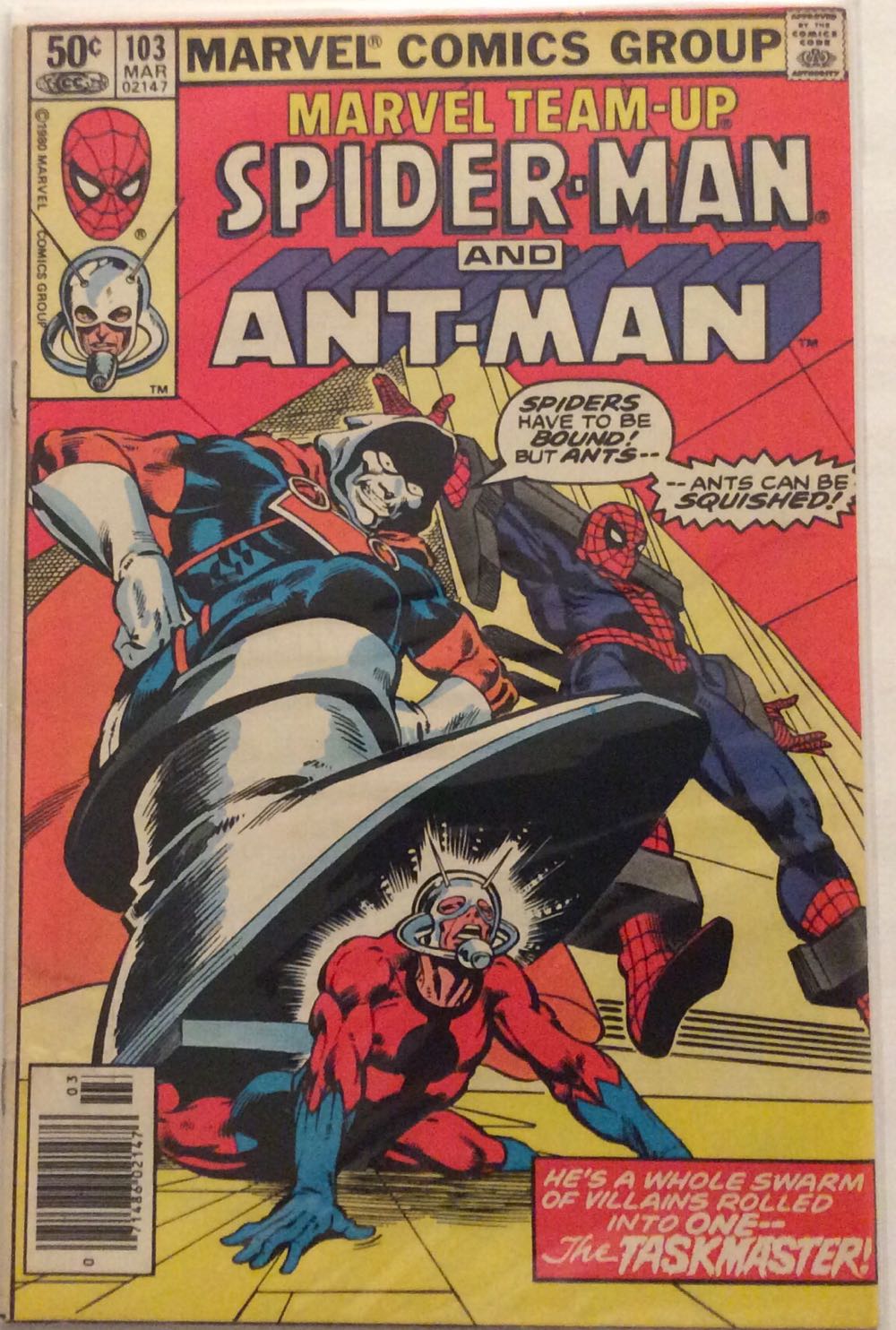 Marvel Team-Up - Marvel Comcs (103 - Mar 1981) comic book collectible [Barcode 071486021476] - Main Image 2