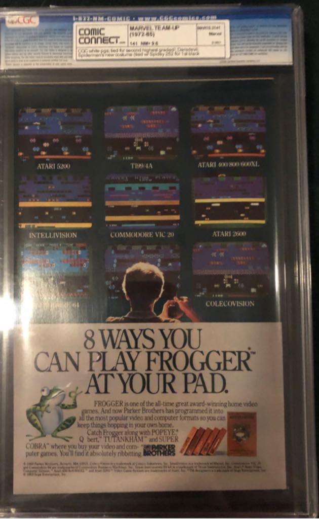 Marvel Team-Up - Marvel Comics (141 - May 1984) comic book collectible [Barcode 071486021476] - Main Image 2