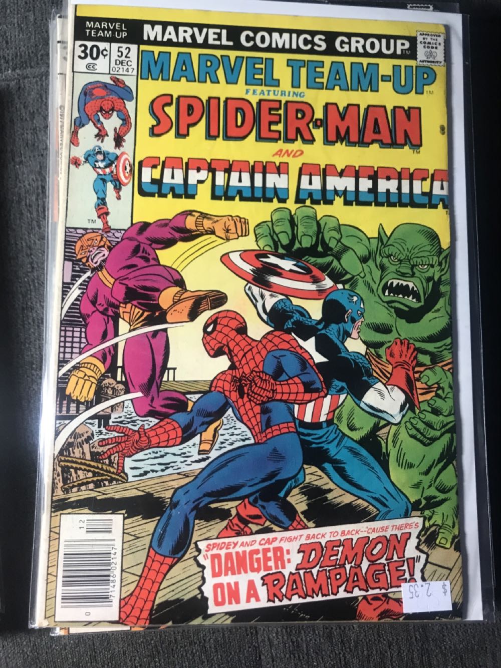 Marvel Team-Up - Marvel Comics (52 - Dec 1976) comic book collectible [Barcode 071486021476] - Main Image 3