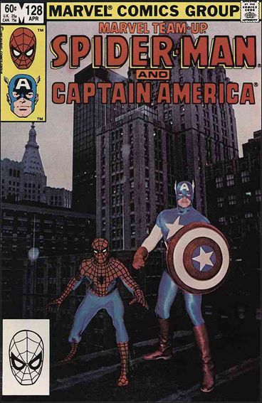 Marvel Team-Up Spider-Man And Captain America - Marvel Comics Group (128 - 04/1983) comic book collectible - Main Image 1