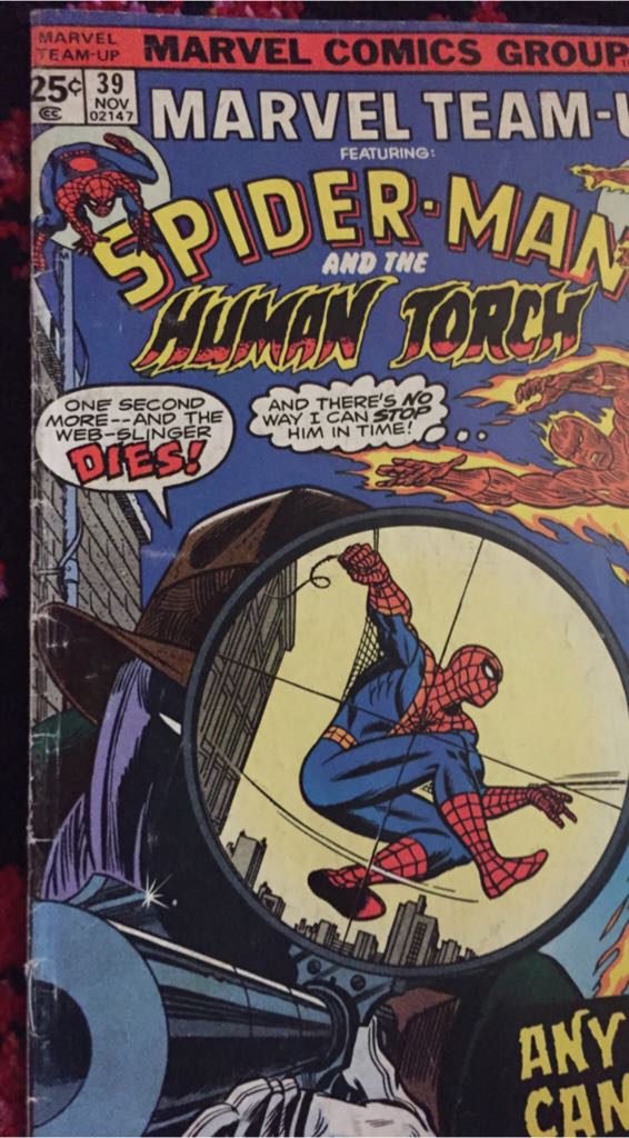 Marvel Team-Up - Marvel Comcs (39 - Nov 1975) comic book collectible - Main Image 2