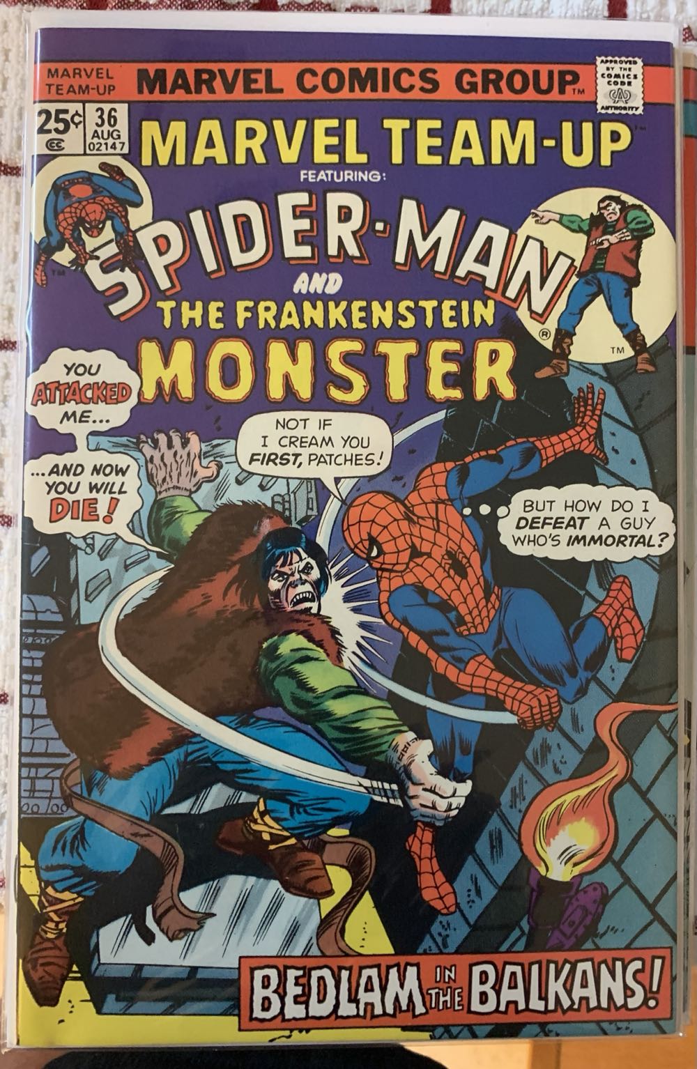 Marvel Team-Up - Marvel Comics Group (36 - Aug 1975) comic book collectible - Main Image 3