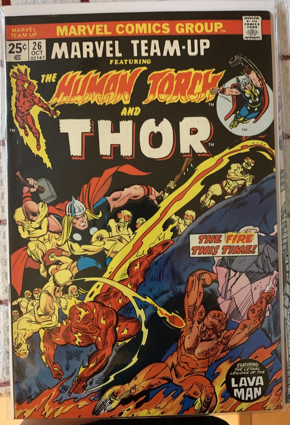 Marvel Team Up #26 - Marvel Comics (26 - Oct 1974) comic book collectible - Main Image 2
