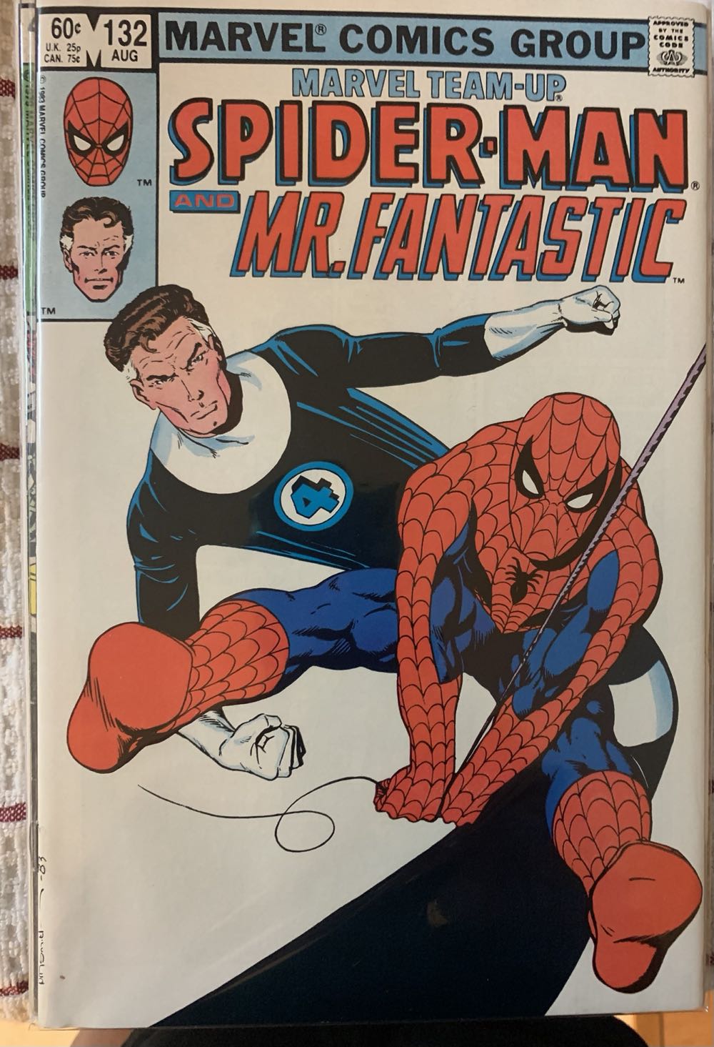 Marvel Team-Up (1972) - Marvel Comics (132 - Aug 1983) comic book collectible [Barcode 071486021476] - Main Image 2