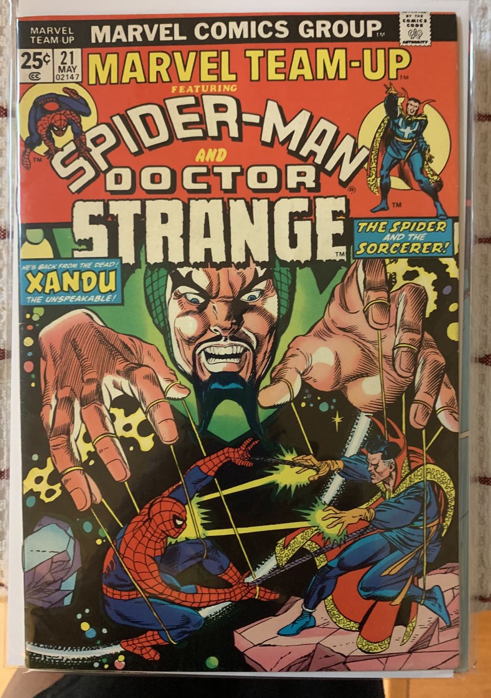 Marvel Team-Up 21 - MARVEL TEAM-UP* (21 - 05/1974) comic book collectible [Barcode 071486021476] - Main Image 2