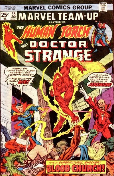 Marvel Team-Up - Marvel Comic Group (35 - Jul 1975) comic book collectible - Main Image 1