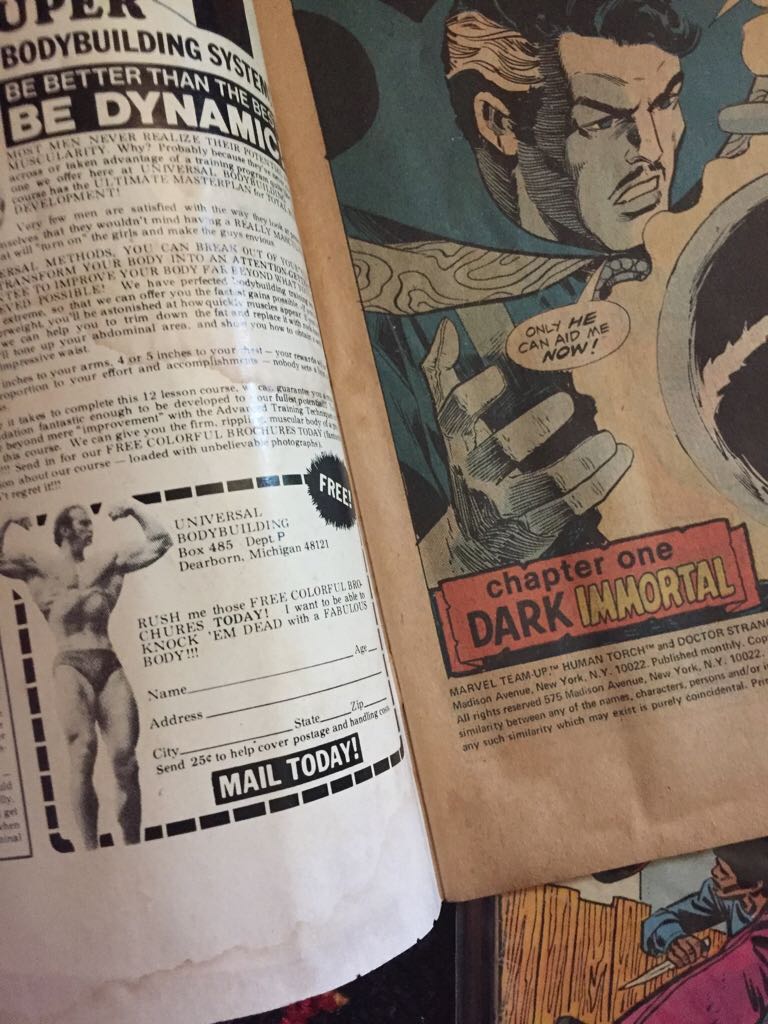 Marvel Team-Up - Marvel Comic Group (35 - Jul 1975) comic book collectible - Main Image 2