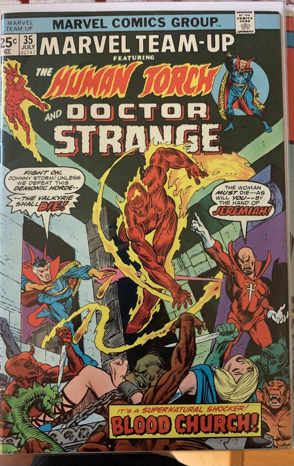 Marvel Team-Up - Marvel Comic Group (35 - Jul 1975) comic book collectible - Main Image 3