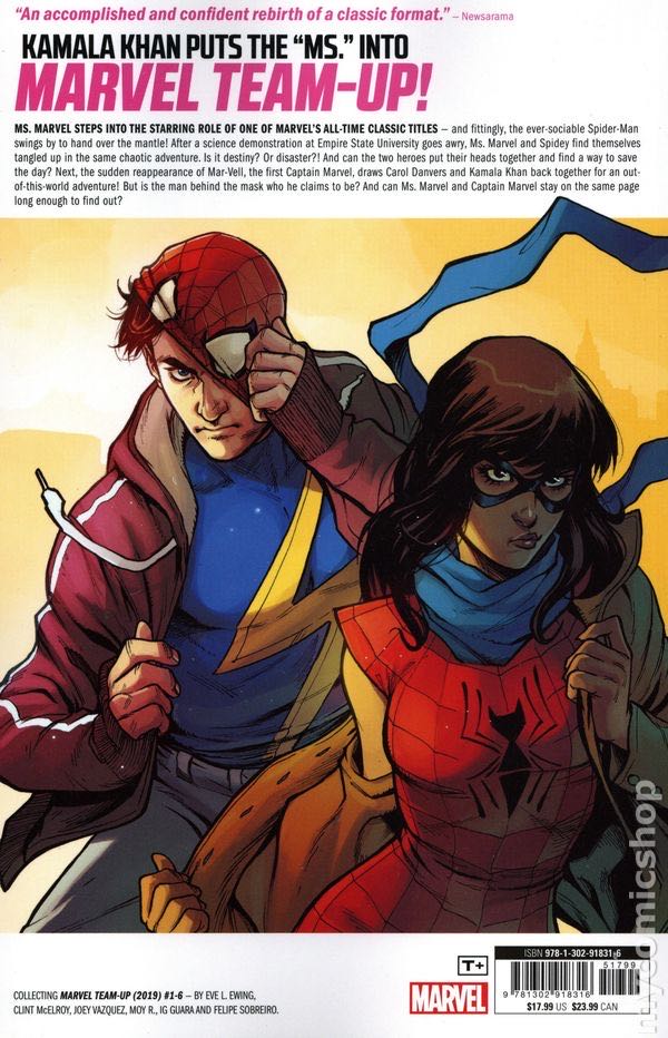 Marvel Team-Up - Marvel Comics (17 - Jan 1974) comic book collectible [Barcode 071486021476] - Main Image 2