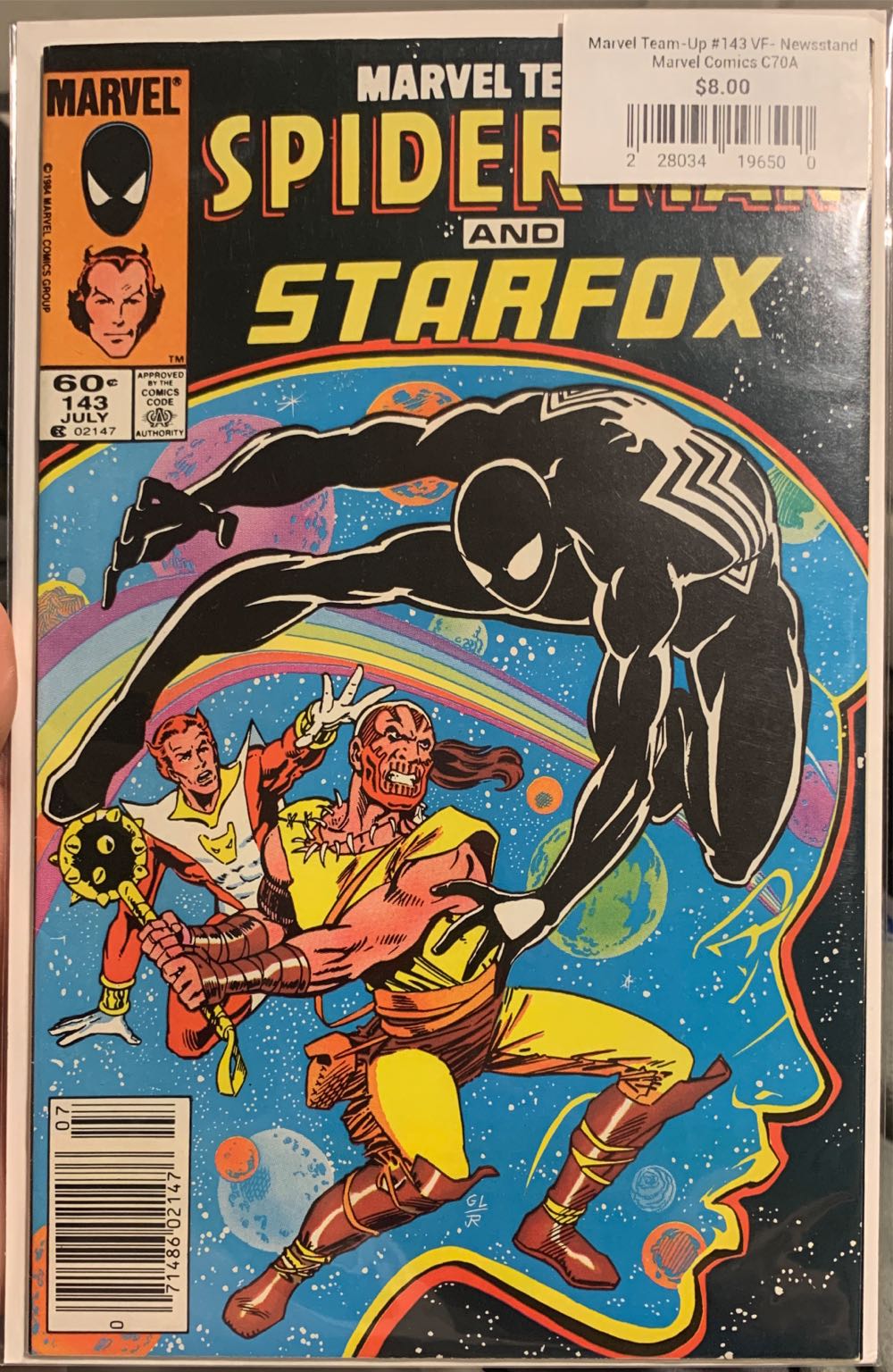Marvel Team-Up - Marvel Comics (143 - Jul 1984) comic book collectible [Barcode 071486021476] - Main Image 2