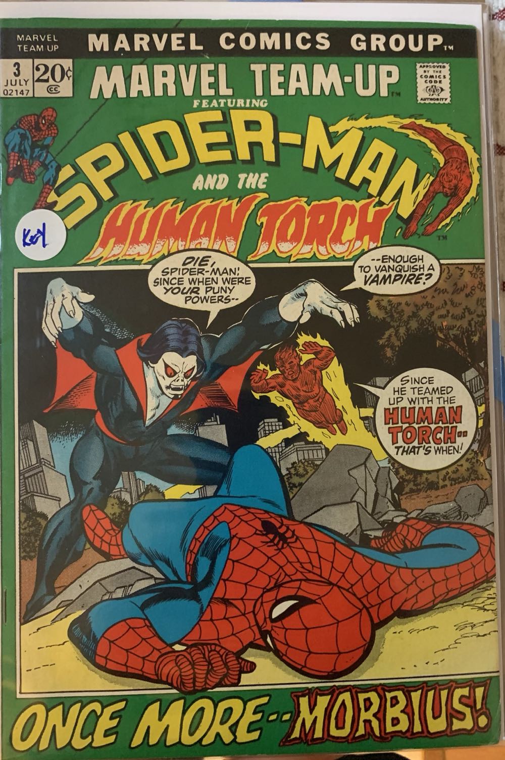 Marvel Team-Up - Marvel Comics Group (3 - Jul 1972) comic book collectible - Main Image 2