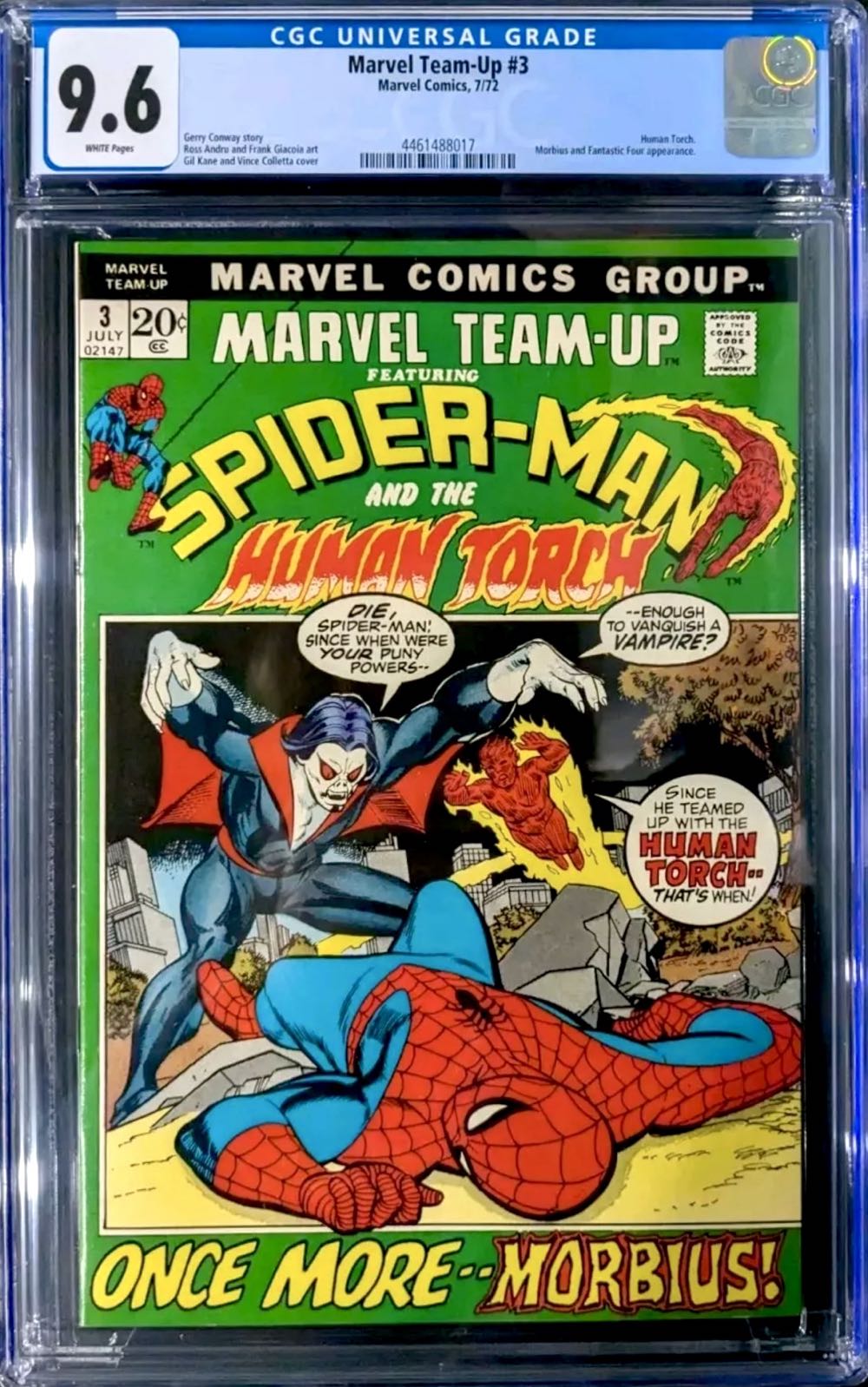 Marvel Team-Up - Marvel Comics Group (3 - Jul 1972) comic book collectible - Main Image 3