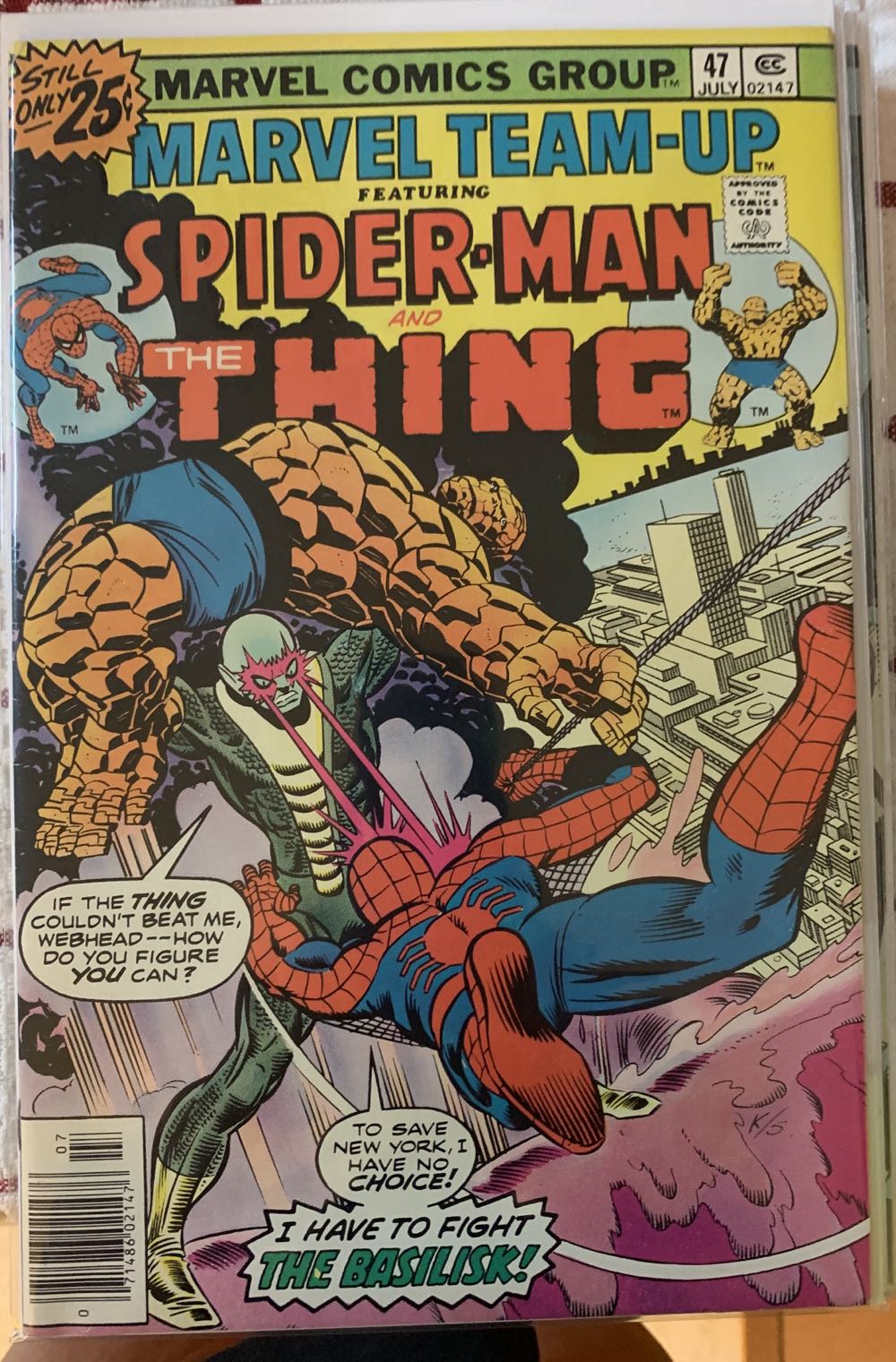 Marvel Team-Up 47 - MARVEL TEAM-UP* (47 - 07/1976) comic book collectible [Barcode 07148602147607] - Main Image 2