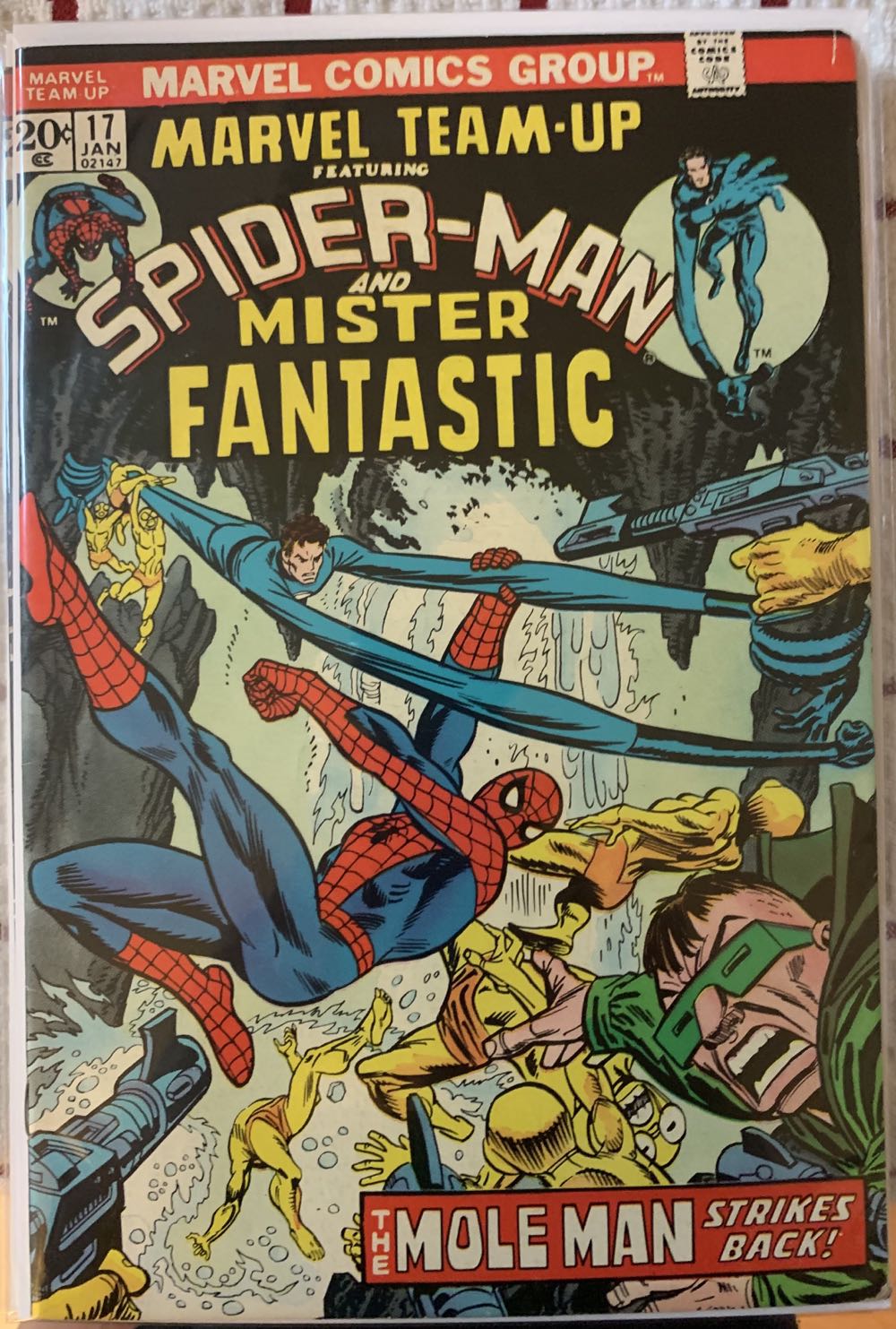 Marvel Team-Up 17 - MARVEL TEAM-UP* (17 - Jan 1974) comic book collectible - Main Image 2