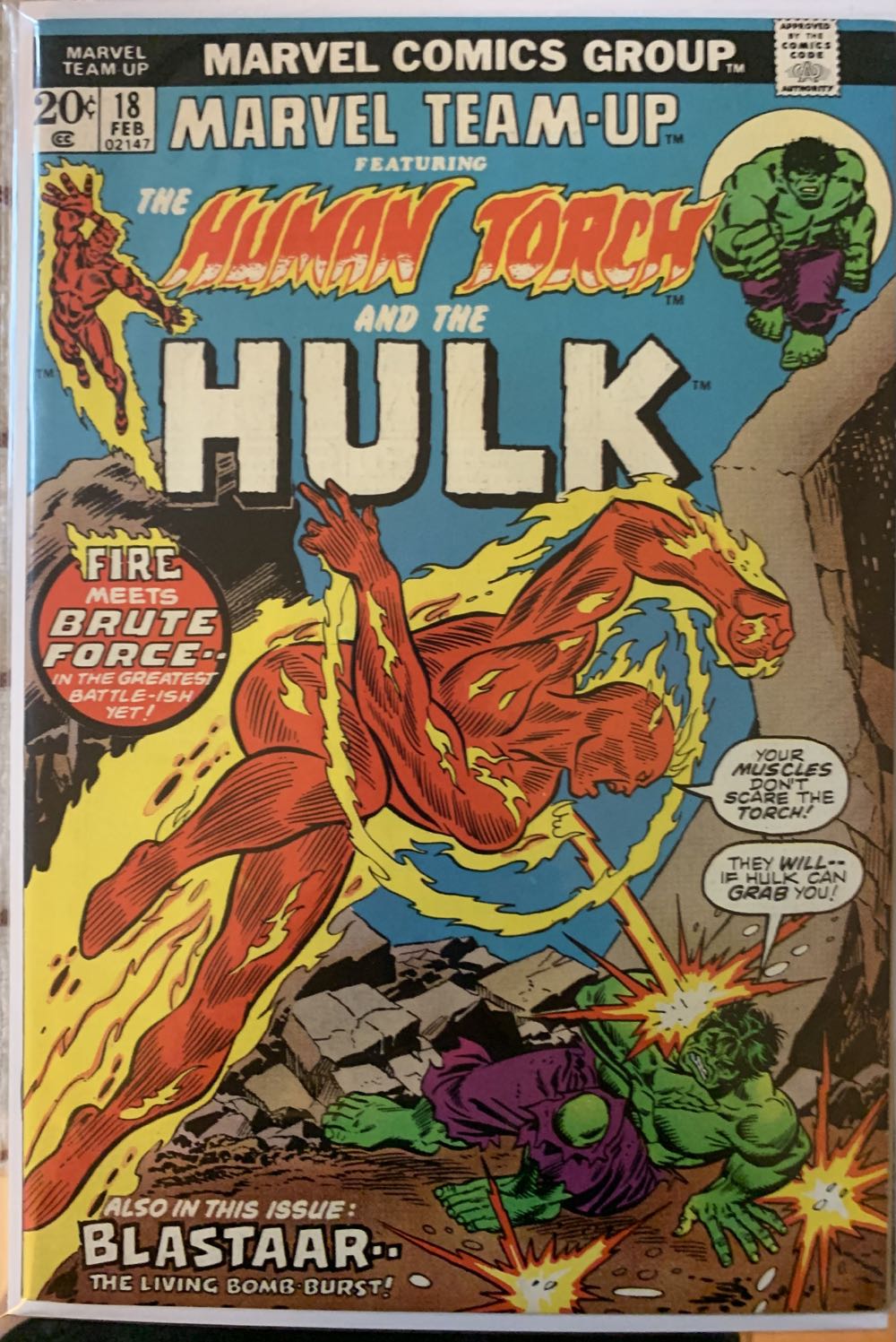 Marvel Team-up 18 - MARVEL TEAM-UP* (18 - Feb 1974) comic book collectible - Main Image 2