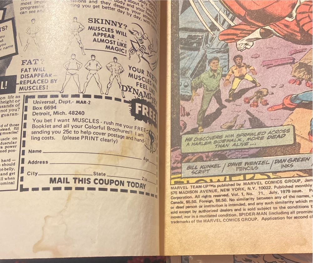 Marvel Team-Up - Marvel Comics (71 - Jul 1978) comic book collectible - Main Image 4