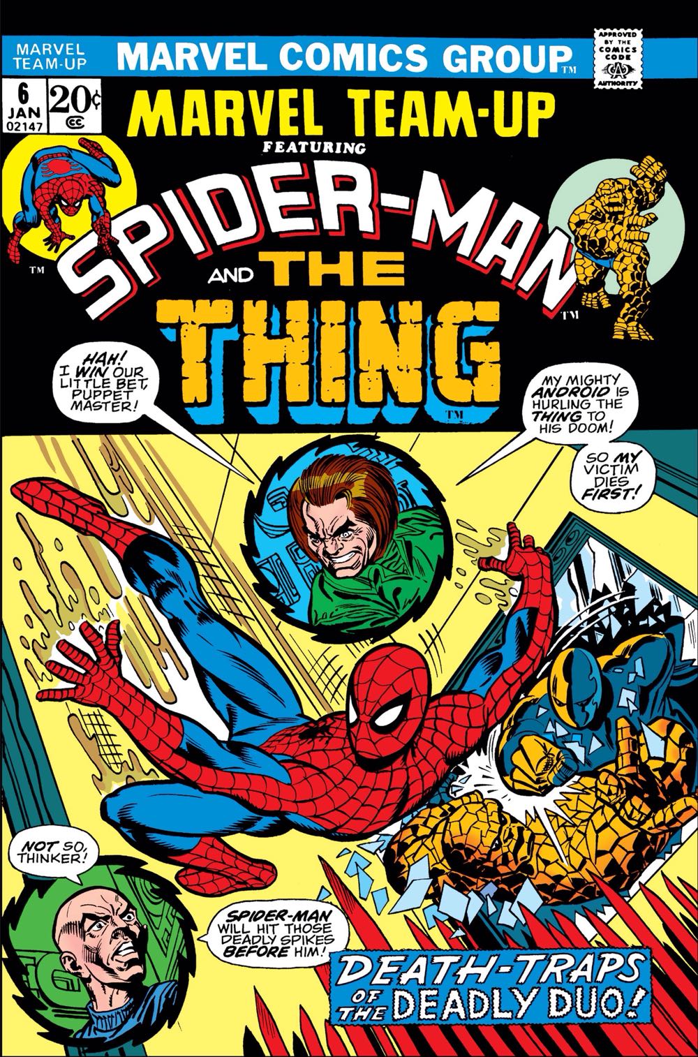 Marvel Team-Up 6 - MARVEL TEAM-UP* (6 - Jan 1973) comic book collectible - Main Image 3