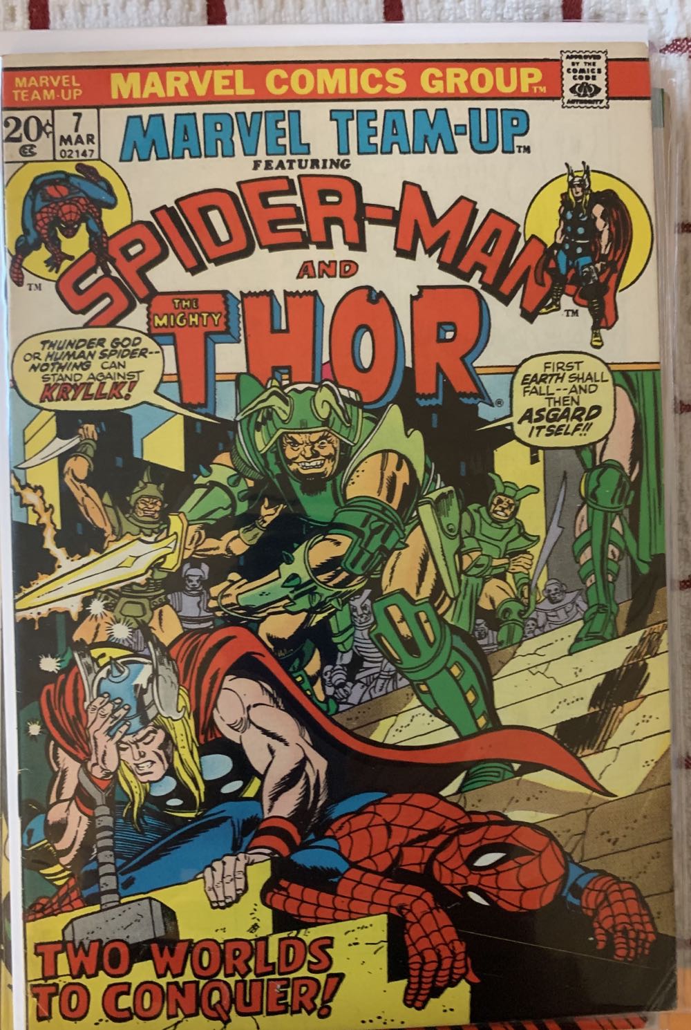 Marvel Team-Up - Marvel Comics Group (7 - 03/1973) comic book collectible - Main Image 2