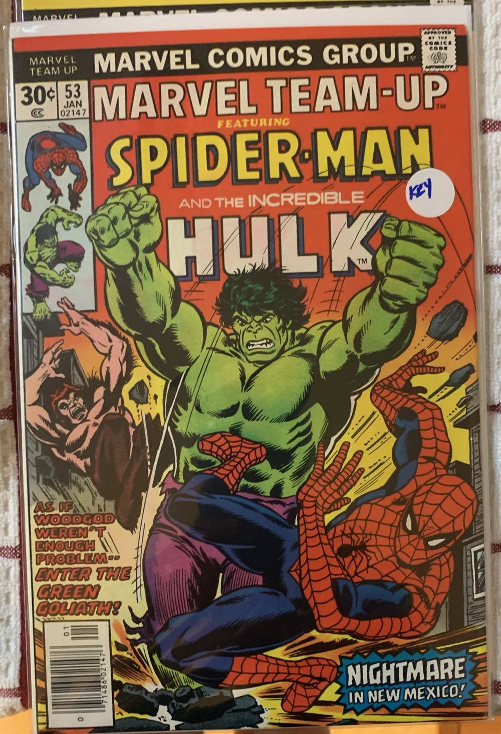 Marvel Team-Up - Marvel (53 - Jan 1977) comic book collectible [Barcode 071486021476] - Main Image 3