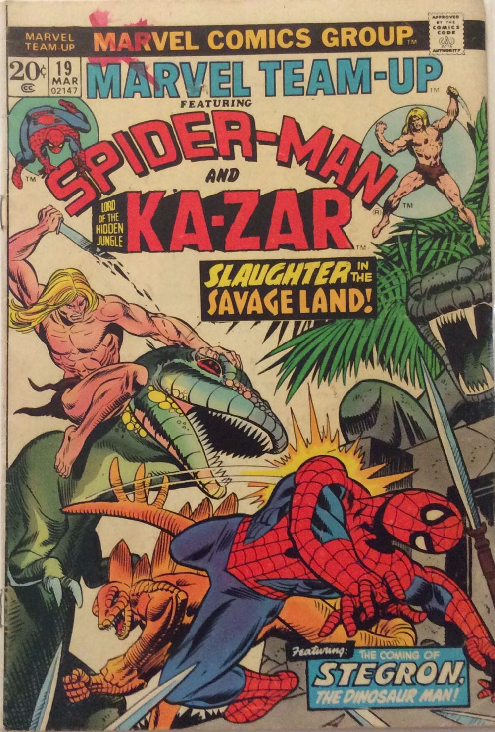 Marvel Team-Up - Marvel Comics (19 - Mar 1974) comic book collectible - Main Image 3