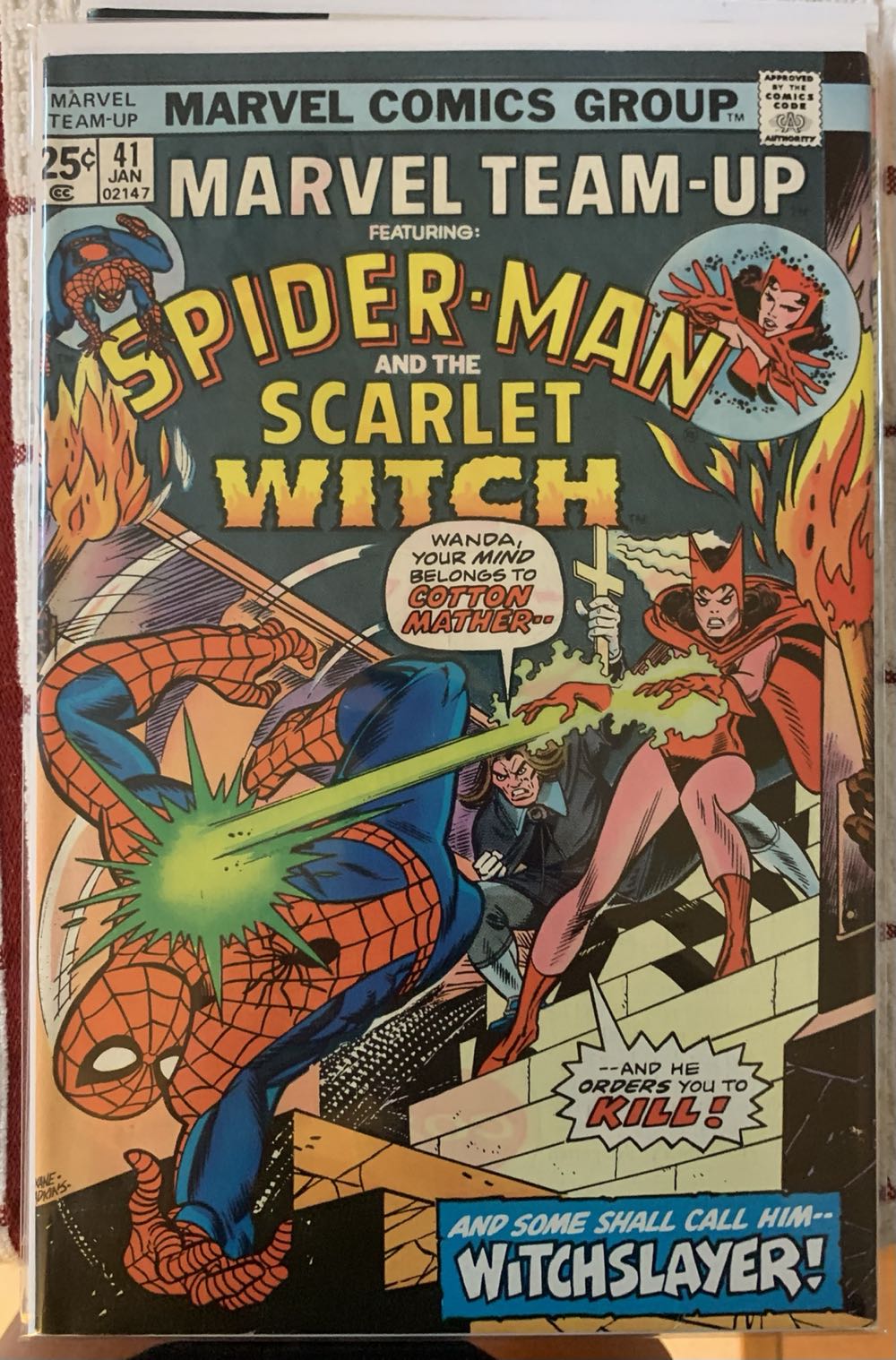 Marvel Team Up #41 - Marvel Comics Group (41 - Jan 1976) comic book collectible - Main Image 3